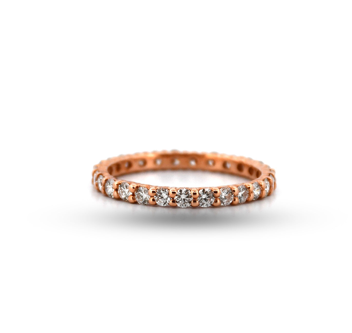 14R Diamond Eternity Shared Prong Band