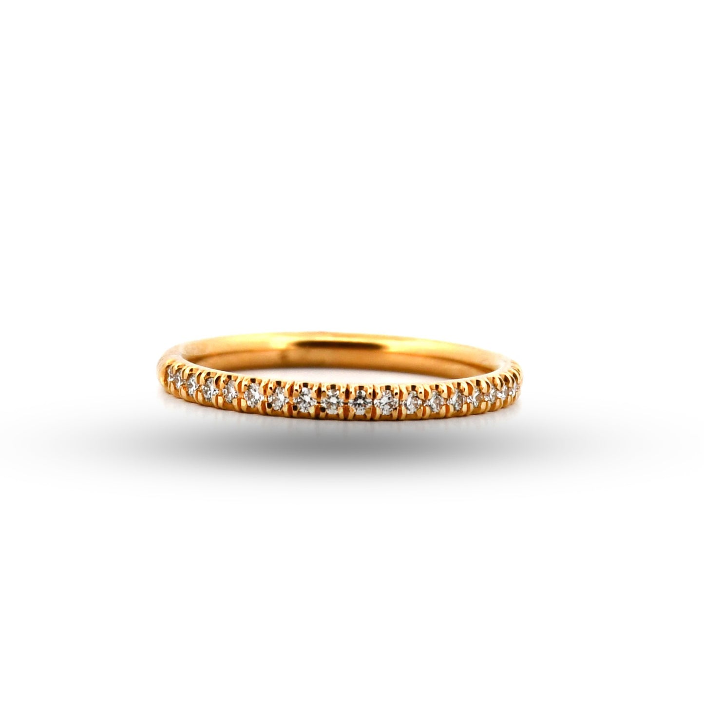 14Y Diamond Fishtail Domed Band