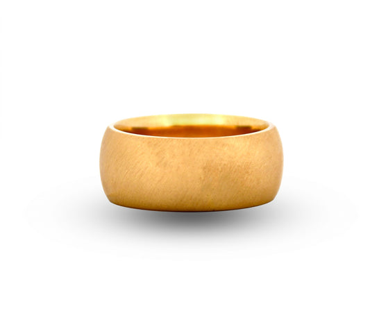 18Y Satin Men's Wedding Band