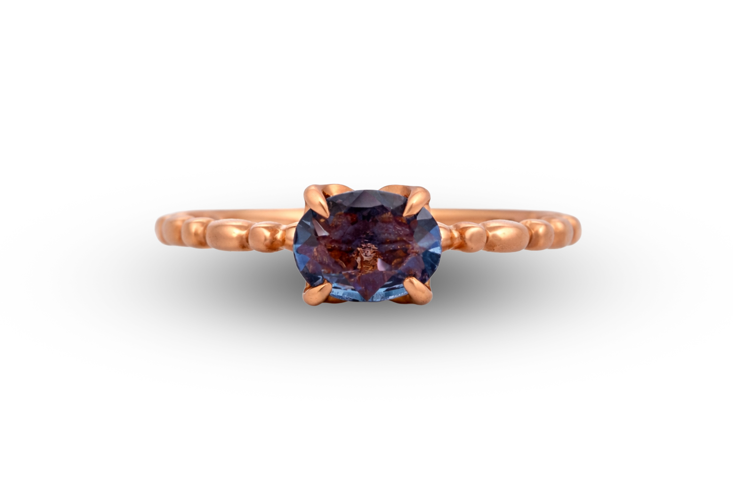 14R Tanzanite Solitaire Ring