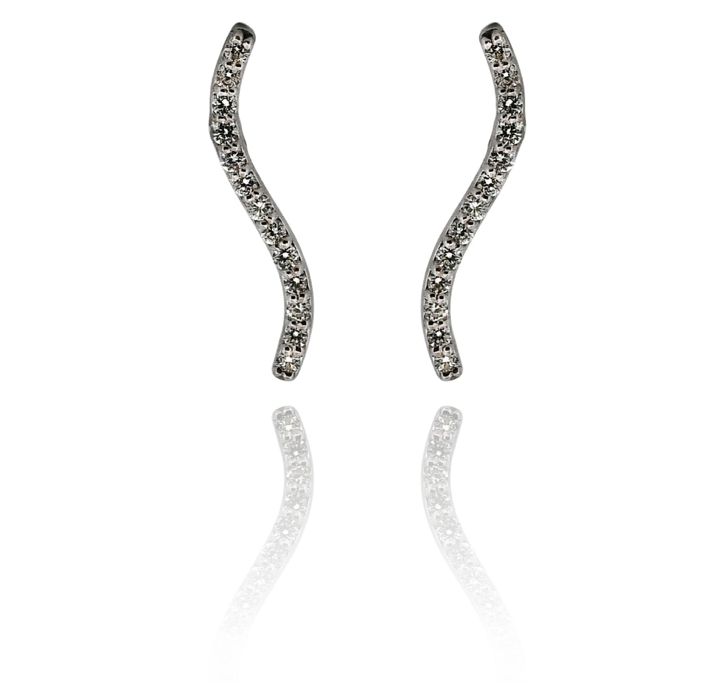 14W Diamond Earring Climbers