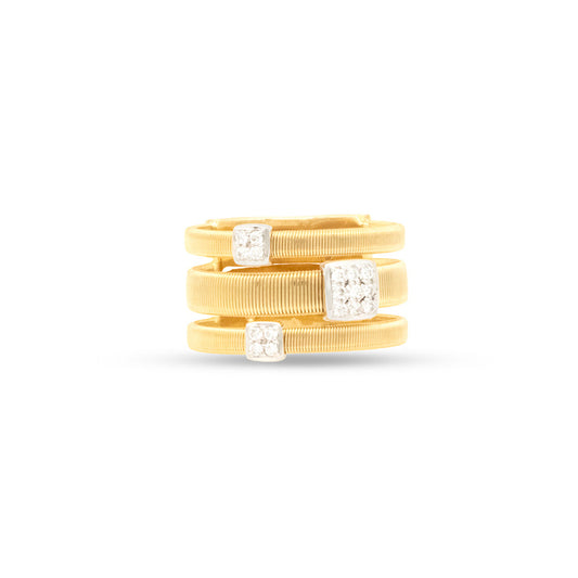 18TT Marco Bicego GOA Diamond Cluster Band