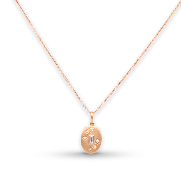 14R Diamond Celestial Necklace