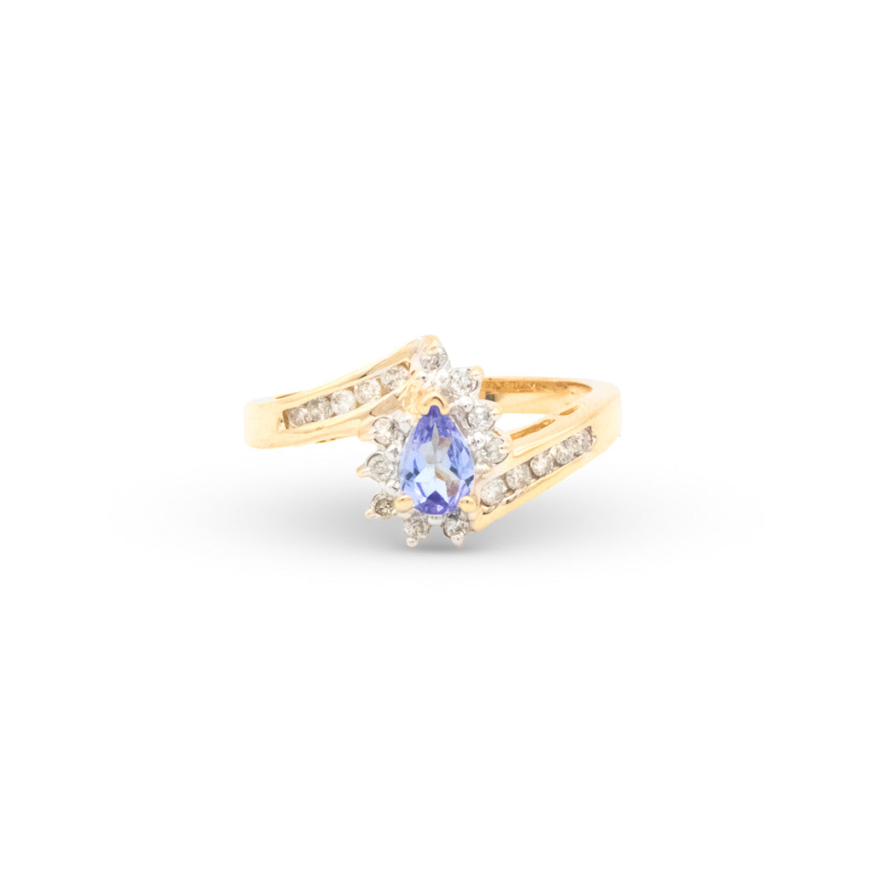 14W Tanzanite & Diamond Ring